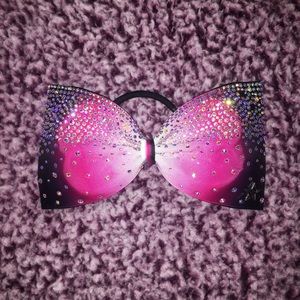 Sparky cheer bow